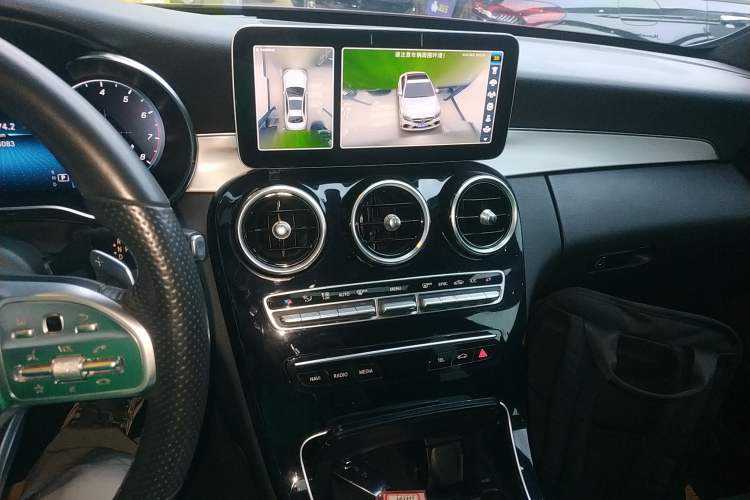 Used Mercedes-Benz C-Class 2020 C 260 Sport Edition Audio And AC Panel