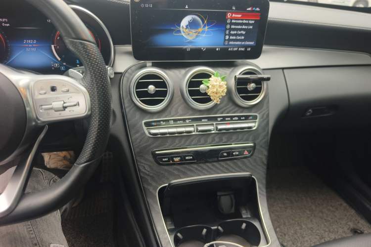 Used Mercedes-Benz C-Class 2020 C 200 Coupe Audio And AC Panel