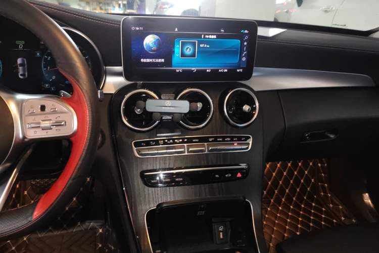 Used Mercedes-Benz C-Class 2020 C 260 L Sport Edition Audio And AC Panel