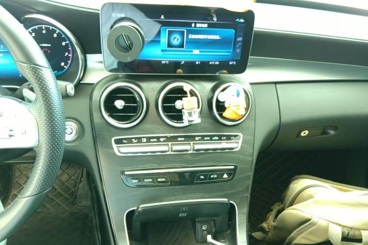 Used Mercedes-Benz C-Class 2020 C 260 L Sport Edition Audio And AC Panel