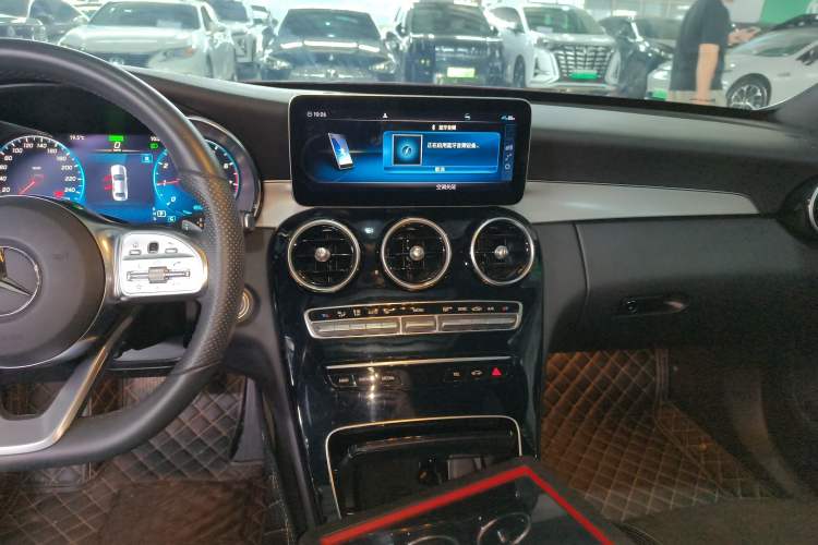 Used Mercedes-Benz C-Class 2020 C 260 Sport Edition Audio And AC Panel