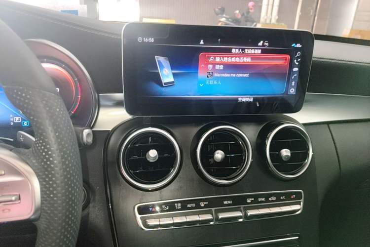 Used Mercedes-Benz C-Class 2020 Restyled C 200 L Fashion Edition Sport Version Audio And AC Panel