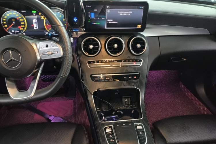Used Mercedes-Benz C-Class 2020 Restyled C 260 L Sport Edition Audio And AC Panel