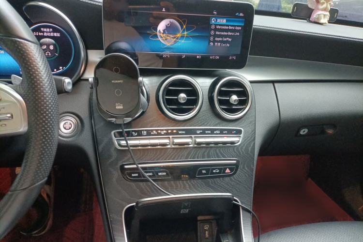 Used Mercedes-Benz C-Class 2020 C 260 L Sport Edition Audio And AC Panel