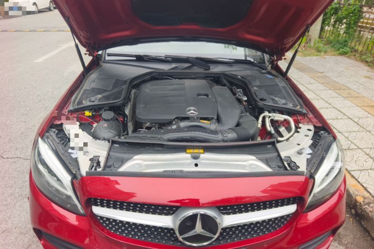 Used Mercedes-Benz C-Class 2020 C 200 Coupe Engine Bay