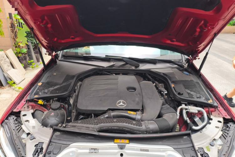Used Mercedes-Benz C-Class 2020 C 200 L Fashion Edition Sport Version Engine Bay
