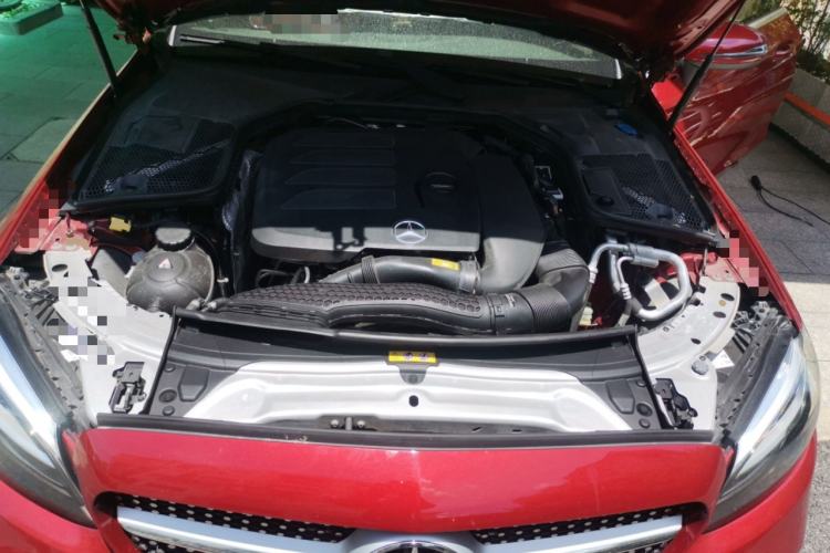 Used Mercedes-Benz C-Class 2020 C 200 Coupe Engine Bay