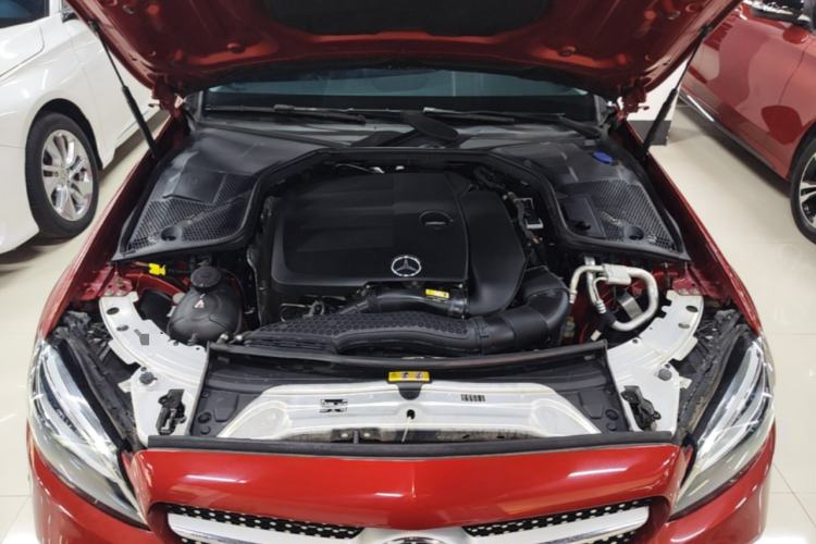 Used Mercedes-Benz C-Class 2020 C 200 L Fashion Edition Sport Version Engine Bay