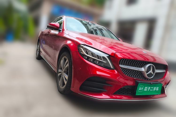 Used Mercedes-Benz C-Class 2020 C 200 L Fashion Edition Sport Version Front Right 45 Deg