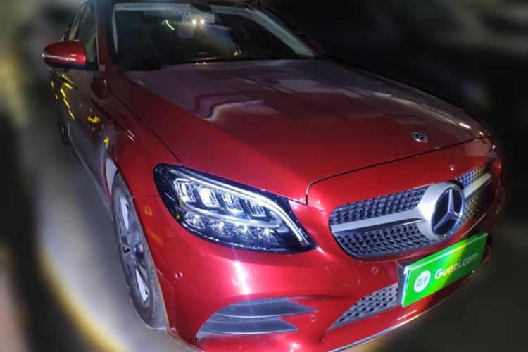 Used Mercedes-Benz C-Class 2020 C 200 L Fashion Edition Sport Version Front Right 45 Deg
