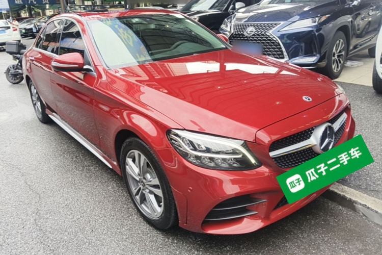 Used Mercedes-Benz C-Class 2020 C 200 L Fashion Edition Sport Version Front Right 45 Deg