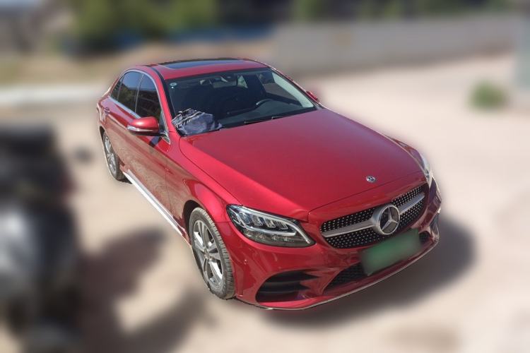 Used Mercedes-Benz C-Class 2020 C 200 L Fashion Edition Sport Version Front Right 45 Deg