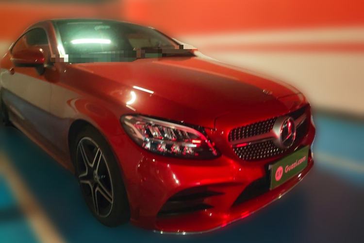 Used Mercedes-Benz C-Class 2020 C 260 Coupe Front Right 45 Deg