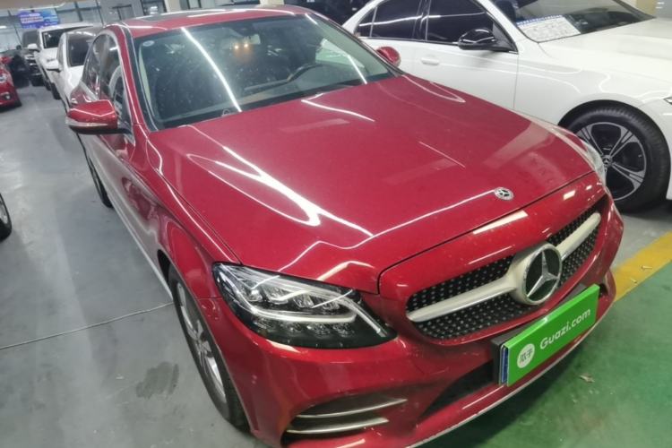 Used Mercedes-Benz C-Class 2020 C 200 L Fashion Edition Sport Version Front Right 45 Deg