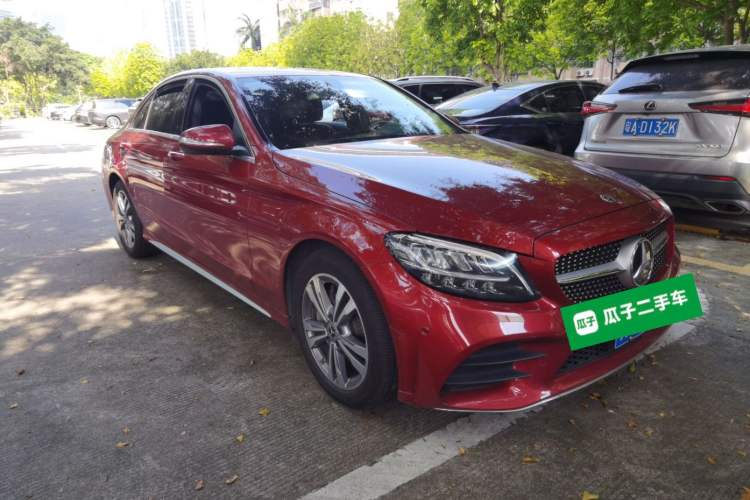 Used Mercedes-Benz C-Class 2020 Restyled C 200 L Fashion Edition Sport Version Front Right 45 Deg