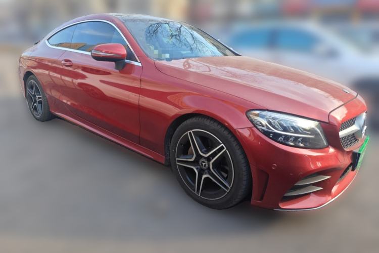 Used Mercedes-Benz C-Class 2020 C 260 Coupe Front Right 45 Deg