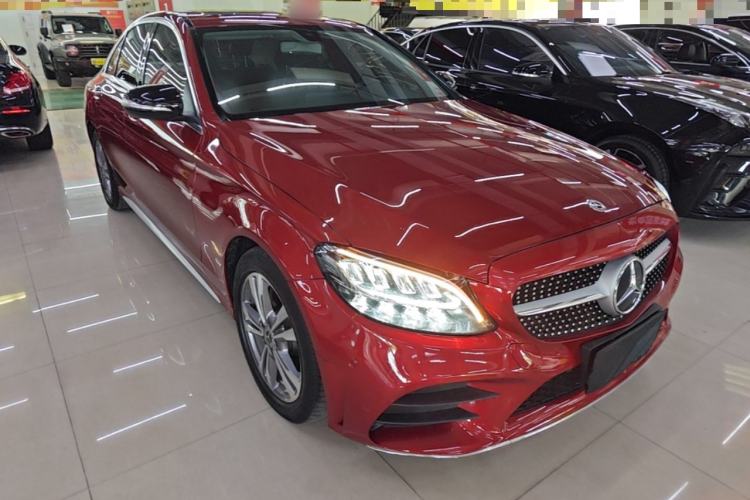 Used Mercedes-Benz C-Class 2020 C 200 L Fashion Edition Sport Version Front Right 45 Deg