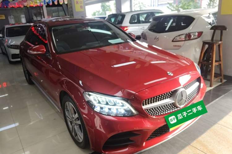Used Mercedes-Benz C-Class 2020 Restyled C 200 L Fashion Edition Sport Version Front Right 45 Deg