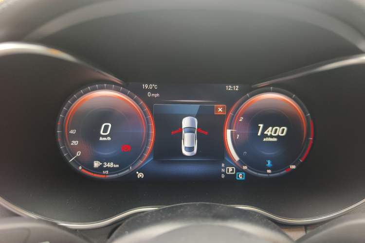 Used Mercedes-Benz C-Class 2020 C 200 Coupe Instrument Cluster