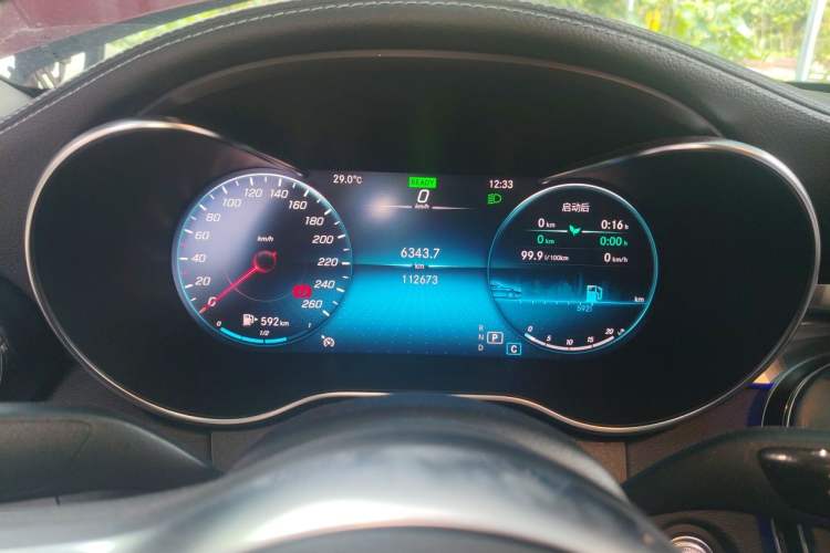 Used Mercedes-Benz C-Class 2020 Restyled C 260 L Sport Edition Instrument Cluster