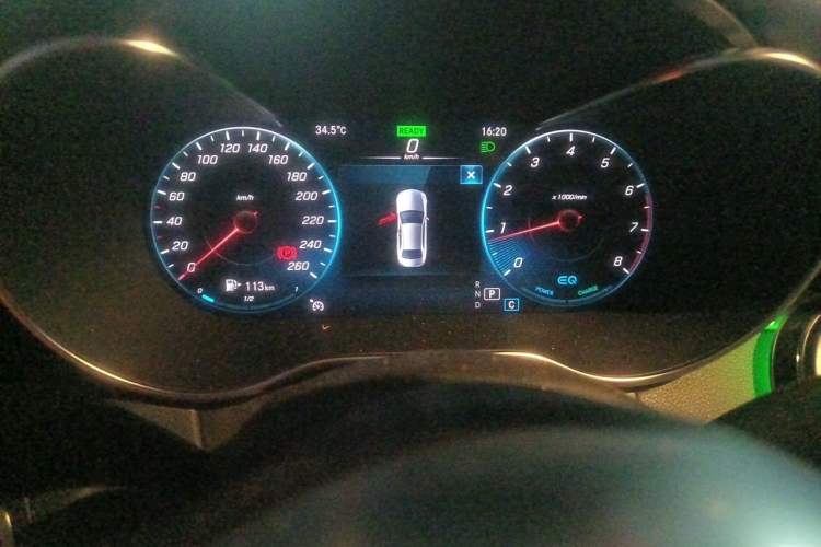 Used Mercedes-Benz C-Class 2020 Restyled C 260 L Sport Edition Instrument Cluster