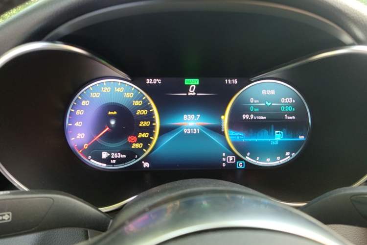 Used Mercedes-Benz C-Class 2020 C 260 Sport Edition Instrument Cluster