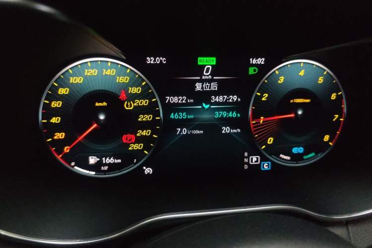 Used Mercedes-Benz C-Class 2020 Restyled C 260 L Sport Edition Instrument Cluster
