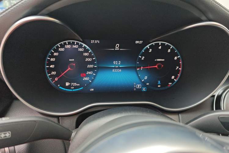 Used Mercedes-Benz C-Class 2020 C 200 L Fashion Edition Sport Version Instrument Cluster