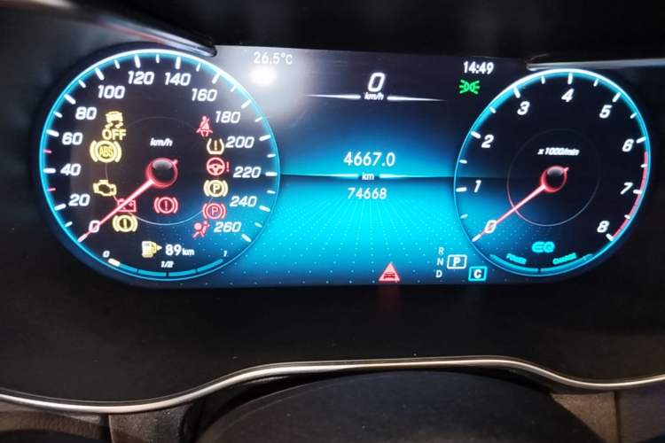 Used Mercedes-Benz C-Class 2020 Restyled C 260 L Sport Edition Instrument Cluster