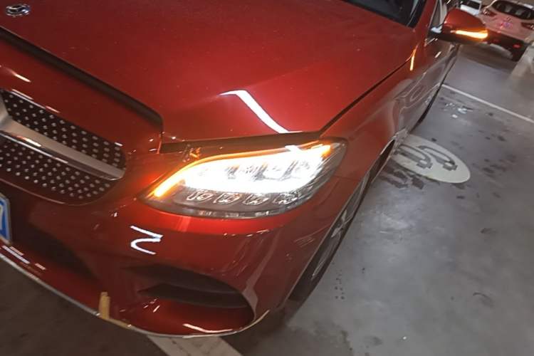 Used Mercedes-Benz C-Class 2020 Restyled C 200 L Fashion Edition Sport Version Left Front Headlight