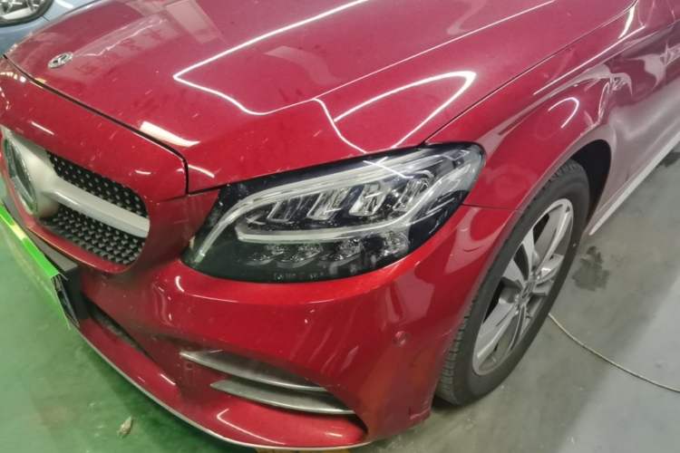 Used Mercedes-Benz C-Class 2020 C 200 L Fashion Edition Sport Version Left Front Headlight