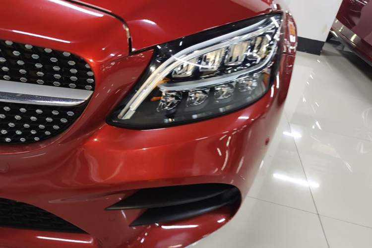 Used Mercedes-Benz C-Class 2020 C 200 L Fashion Edition Sport Version Left Front Headlight