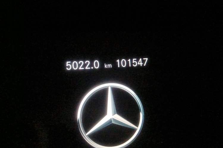 Used Mercedes-Benz C-Class 2020 Restyled C 260 L Sport Edition Odometer Close Up