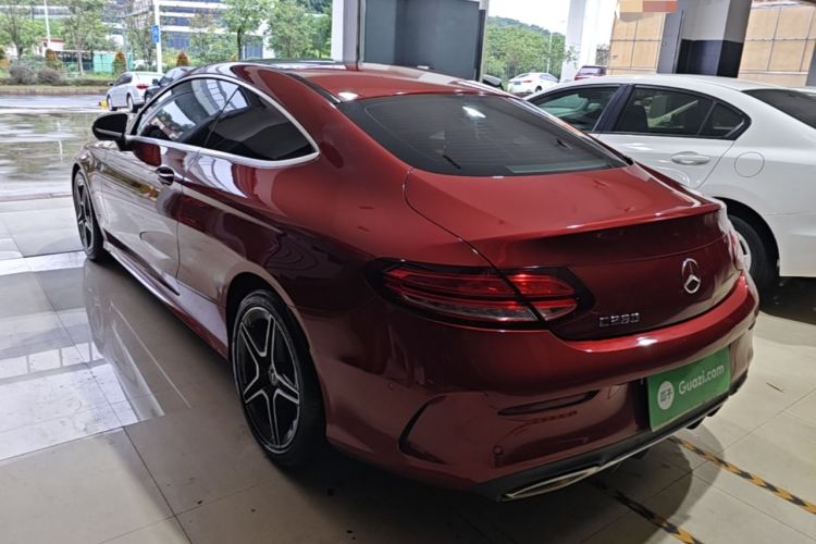 Used Mercedes-Benz C-Class 2020 C 260 Coupe Rear Left 45 Deg