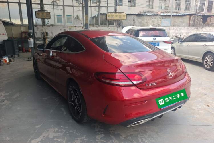 Used Mercedes-Benz C-Class 2020 C 260 Coupe Rear Left 45 Deg
