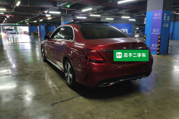 Used Mercedes-Benz C-Class 2020 C 260 L Sport Edition Rear Left 45 Deg