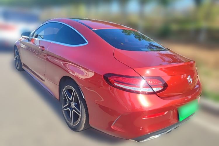 Used Mercedes-Benz C-Class 2020 C 260 Coupe Rear Left 45 Deg