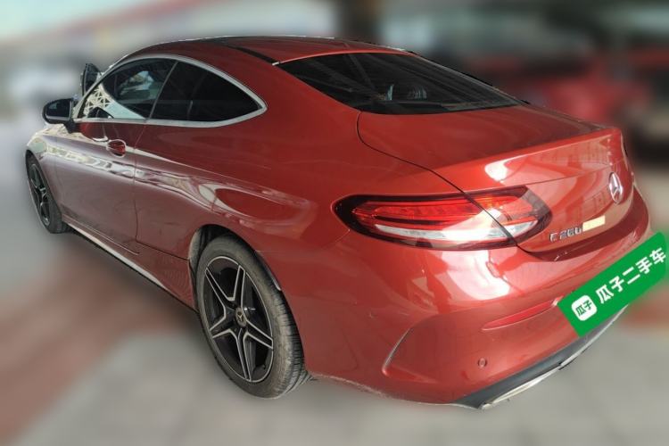 Used Mercedes-Benz C-Class 2020 C 260 Coupe Rear Left 45 Deg