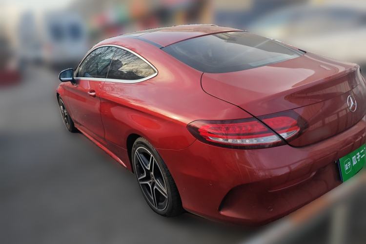 Used Mercedes-Benz C-Class 2020 C 260 Coupe Rear Left 45 Deg