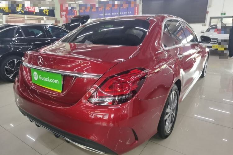Used Mercedes-Benz C-Class 2020 C 200 L Fashion Edition Sport Version Rear Right 45 Deg
