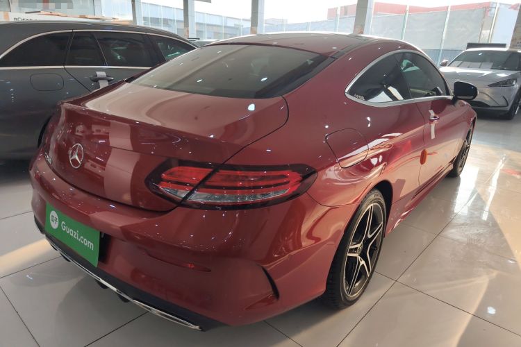 Used Mercedes-Benz C-Class 2020 C 260 Coupe Rear Right 45 Deg