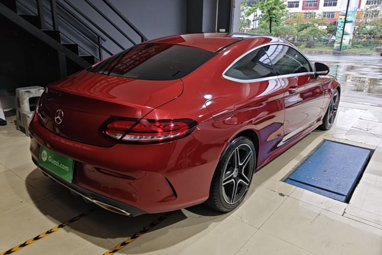 Used Mercedes-Benz C-Class 2020 C 260 Coupe Rear Right 45 Deg