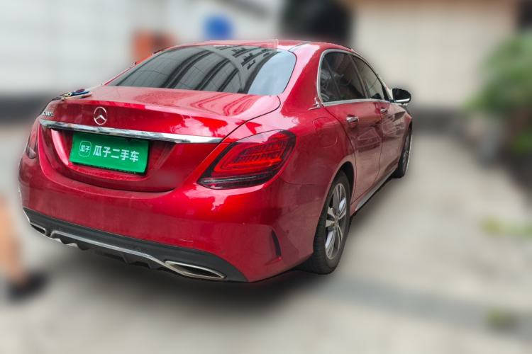 Used Mercedes-Benz C-Class 2020 C 200 L Fashion Edition Sport Version Rear Right 45 Deg
