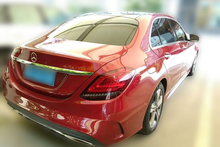 Used Mercedes-Benz C-Class 2020 C 260 L Sport Edition Rear Right 45 Deg