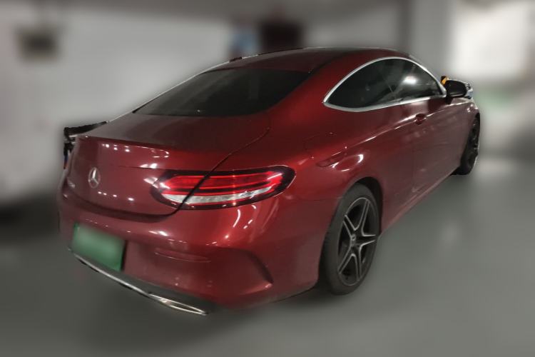 Used Mercedes-Benz C-Class 2020 C 260 Coupe Rear Right 45 Deg