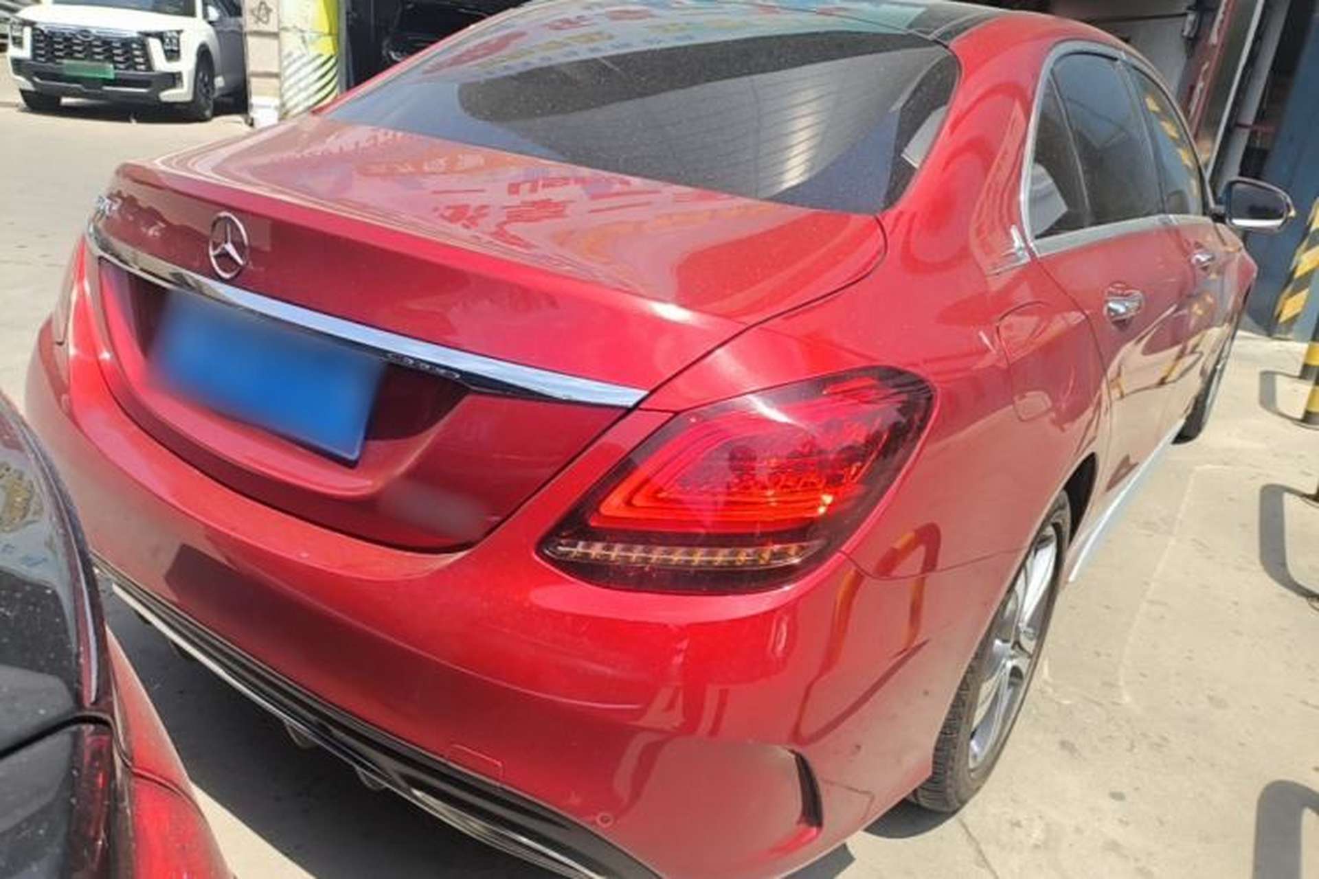 Used Mercedes-Benz C-Class 2020 C 260 L Sport Edition Rear Right 45 Deg