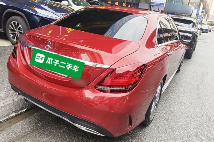 Used Mercedes-Benz C-Class 2020 C 200 L Fashion Edition Sport Version Rear Right 45 Deg