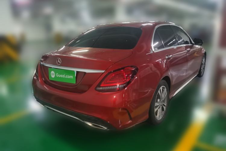 Used Mercedes-Benz C-Class 2020 C 200 L Fashion Edition Sport Version Rear Right 45 Deg
