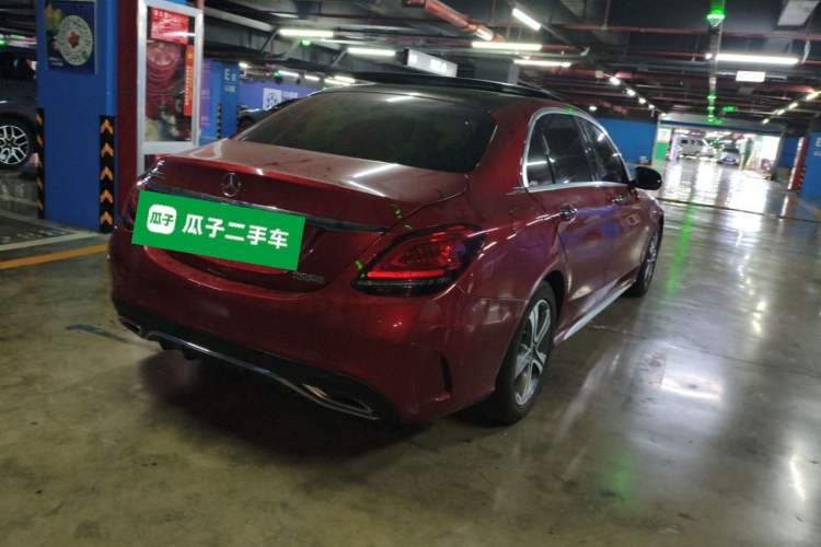 Used Mercedes-Benz C-Class 2020 C 260 L Sport Edition Rear Right 45 Deg