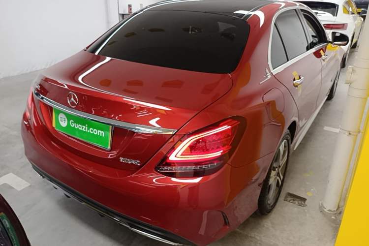 Used Mercedes-Benz C-Class 2020 C 260 L Sport Edition Rear Right 45 Deg